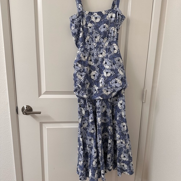 Veronica Beard Marena ruche waist dress - Picture 6 of 6